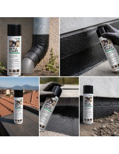 Faren BITUCOAT Rivestimento Bituminoso Spray Impermeabilizzante Protettivo 500ml 2