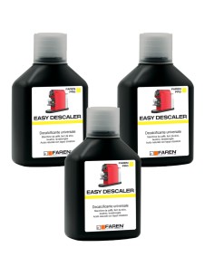 Faren EASY DESCALER Decalcificante Universale Per Elettrodomestici 500 ml 3 Pezzi