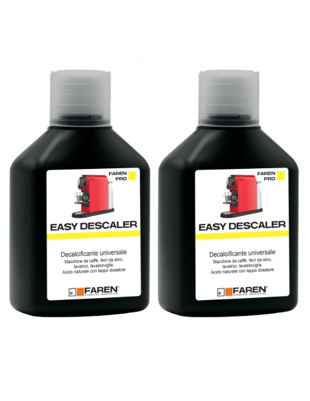 Faren EASY DESCALER Decalcificante Universale Per Elettrodomestici 500 ml 2 Pezzi