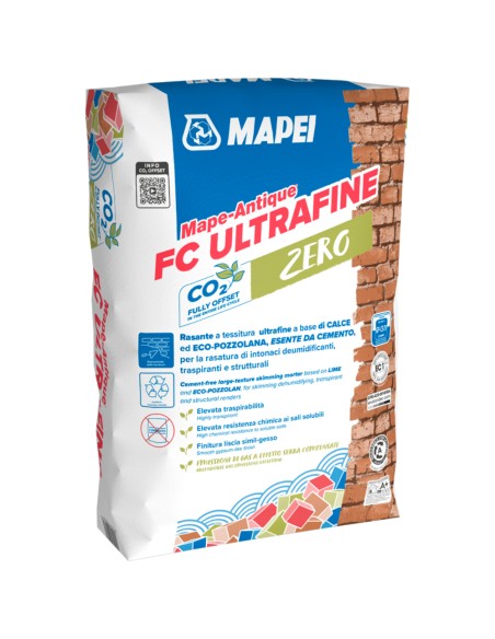 Mapei MAPE-ANTIQUE FC ULTRAFINE Malta Da Rasatura Traspirante Ultrafine 20 Kg