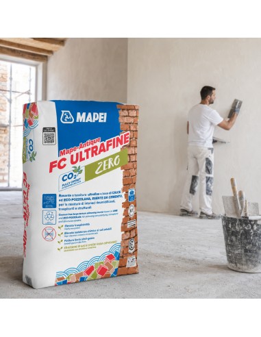 Mapei MAPE-ANTIQUE FC ULTRAFINE Malta Da Rasatura Traspirante Ultrafine 20 Kg