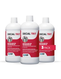 Decal Trit Anticalcare Per Rimuovere Calcare E Incrostazioni 1 Lt Kit 3 Pezzi