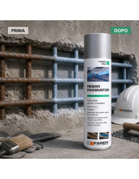 Faren REBAR PASSIVATOR Protettivo Per La Protezione Dei Ferri D’Armatura 500 ml