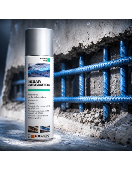 Faren REBAR PASSIVATOR Protettivo Per La Protezione Dei Ferri D’Armatura 500 ml
