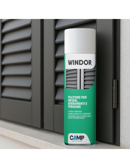 Windor Spray Lucida E Ravviva Infissi E Serramenti 500 ml 6 Pezzi