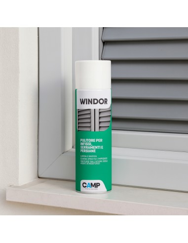 Windor Spray Lucida E Ravviva Infissi E Serramenti 500 ml 6 Pezzi