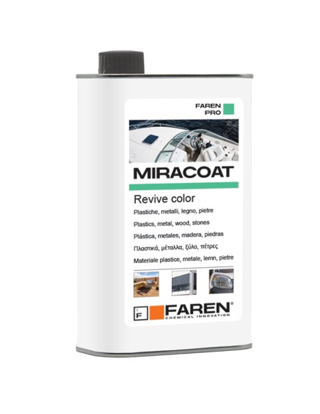 Faren MIRACOAT L Protettivo Rigenerante Ravviva Colore Multi-Superficie 500 ml