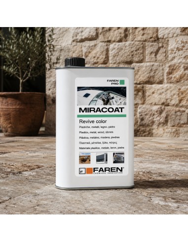 Faren MIRACOAT L Protettivo Rigenerante Ravviva Colore Multi-Superficie 500 ml
