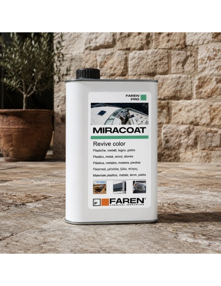 Faren MIRACOAT L Protettivo Rigenerante Ravviva Colore Multi-Superficie 500 ml