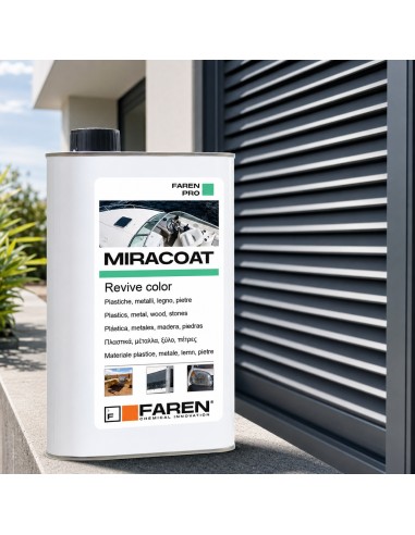 Faren MIRACOAT L Protettivo Rigenerante Ravviva Colore Multi-Superficie 500 ml