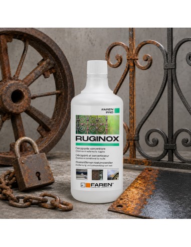 Faren RUGINOX Spray Convertitore Di Ruggine Decapante Rimuove Ossidazioni 750 ml
