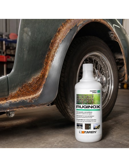 Faren RUGINOX Spray Convertitore Di Ruggine Decapante Rimuove Ossidazioni 750 ml