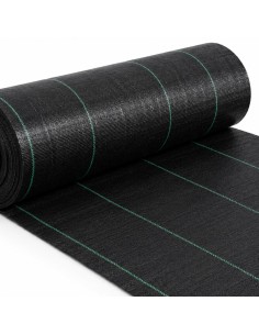 Telo Pacciamatura Nero Anti-Erbacce 100 gr/mq In Polipropilene 2 x 100 mt 2