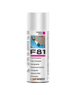 Faren F81 Sverniciatore Spray Rapido Per Rimozione Vernici 400 ml