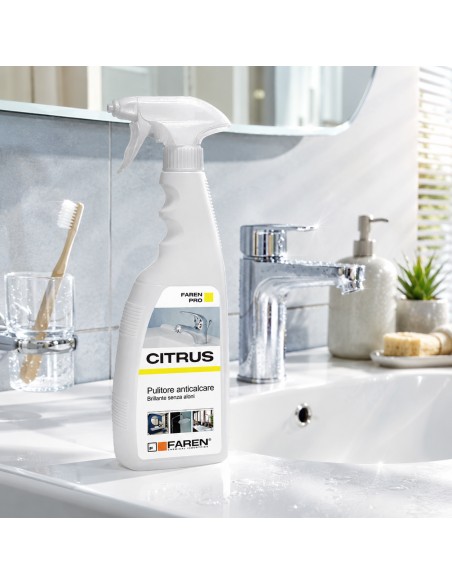 FAREN Anticalcare CITRUS Pulitore Rubinetterie Da 750 ml
