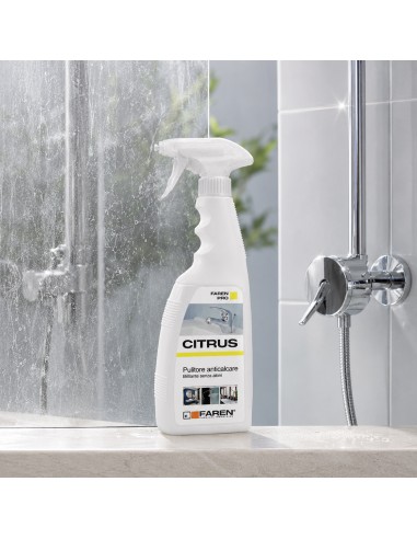 FAREN Anticalcare CITRUS Pulitore Rubinetterie Da 750 ml 3 Pezzi