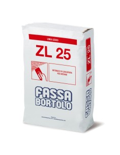 Fassa ZL 25 Intonaco Di Lisciatura A Base Di Calce E Gesso Per Interni 25 Kg