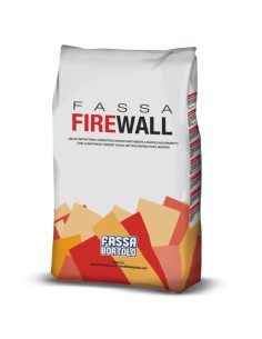 Fassa FIREWALL Malta Refrattaria Cementizia Rapida Per Alte Temperature 5 Kg