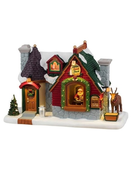 Chiosco delle Merende di Babbo Natale Set per Villaggio Lemax