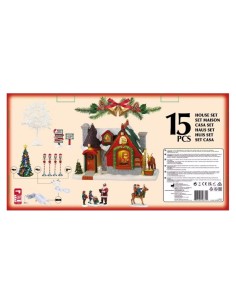 Chiosco delle Merende di Babbo Natale Set per Villaggio Lemax 2
