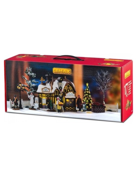 Panetteria Illuminata per Villaggio Set Devaney's Bakery Lemax