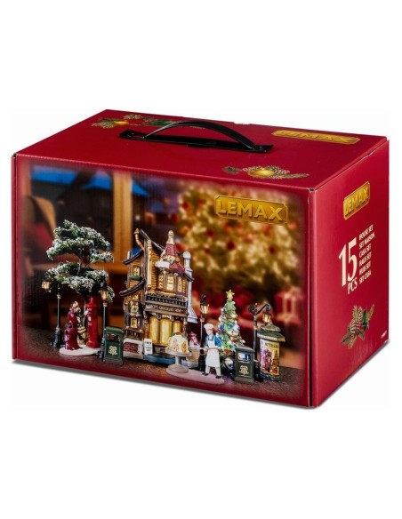 Cioccolateria per Villaggio di Natale Set Lucy's Chocolate Shop Lemax