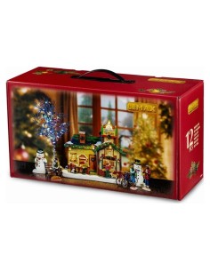 Villaggio di Natale Lemax Set Il Caffè di Natale Caddington Village 2