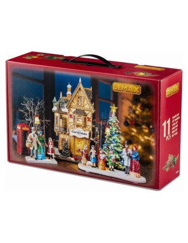 Negozio di Addobbi per Villaggio di Natale Set Tannenbaum Lemax