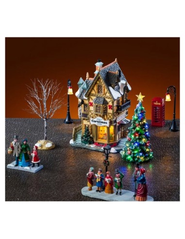 Negozio di Addobbi per Villaggio di Natale Set Tannenbaum Lemax