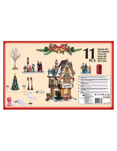 Negozio di Addobbi per Villaggio di Natale Set Tannenbaum Lemax