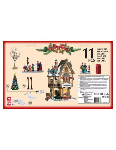Negozio di Addobbi per Villaggio di Natale Set Tannenbaum Lemax