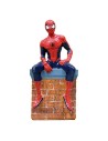 Statuina Spider-Man Seduto su Comignolo 20 cm Marvel Kurt S. Adler