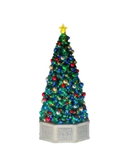 Albero di Natale Musicale Bluetooth con Luci LED Multicolor Lemax