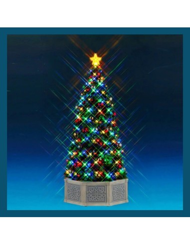 Albero di Natale Musicale Bluetooth con Luci LED Multicolor Lemax