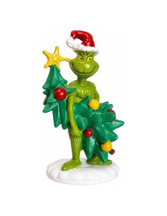 Statuina Grinch che Ruba l'Albero di Natale 15 cm Kurt S. Adler