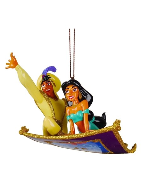 Addobbo Natalizio Disney Aladdin e Jasmine sul Tappeto Kurt S. Adler