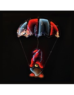 Babbo Natale Luminoso con Paracadute 3D 39x60 cm Mercury