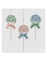 Lecca Lecca Decorativo con Campanella per Albero 9 cm EDG