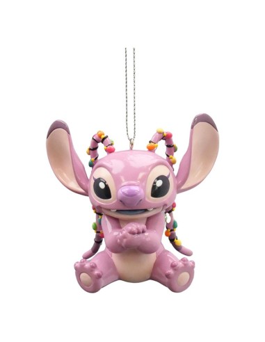 Ornamento Angel Lilo & Stitch con Luci di Natale Kurt S. Adler
