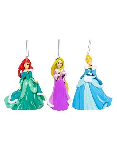 Ornamento Principessa Disney 3D Soggetto Assortito Kurt S. Adler