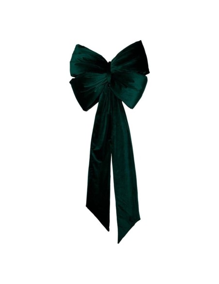 Maxi Fiocco di Natale in Velluto con Code Lunghe Plathea