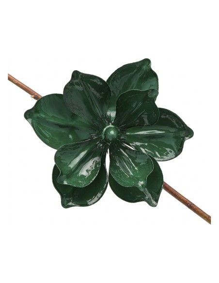 Magnolia Decorativa con Clip per Albero di Natale Glossy EDG