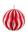 Sfera di Carta a Nido d'Ape per Albero di Natale 15 cm
