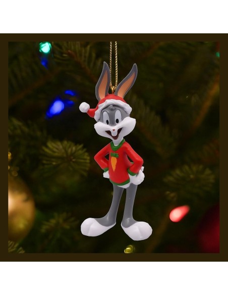 Addobbo Bugs Bunny con Cappello di Babbo Natale 11 cm Kurt S. Adler