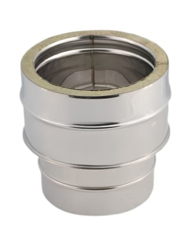 Raccordo Giunzione Mono Doppia Parete Ø 250/300 mm Inox Canna Fumaria
