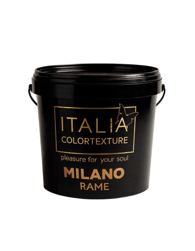 Decorativo Murale Milano Interni Colore Rame Effetto Seta Riflessi Perlescenti