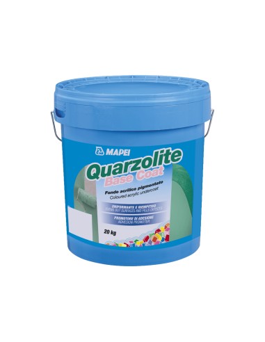 MAPEI Quarzolite Base Coat Base P Fondo Acrilico Pigmentato 20 Kg