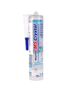 Silicone Trasparente Mapei Mapeflex Ms Crystal Per Sigillature Invisibili 300 ml