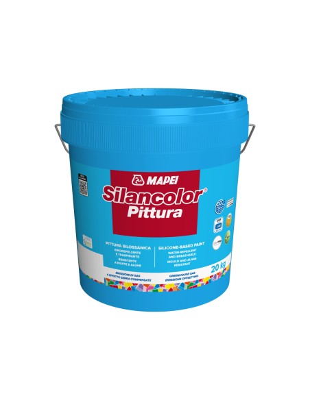 MAPEI Silancolor Pittura Zero Base Per Tintometro Silossanica Esterni