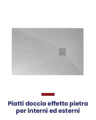 Piatti doccia effetto pietra